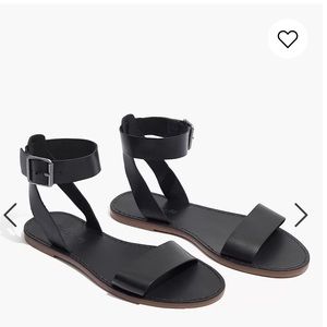 Madewell boardwalk ankle strap sandal